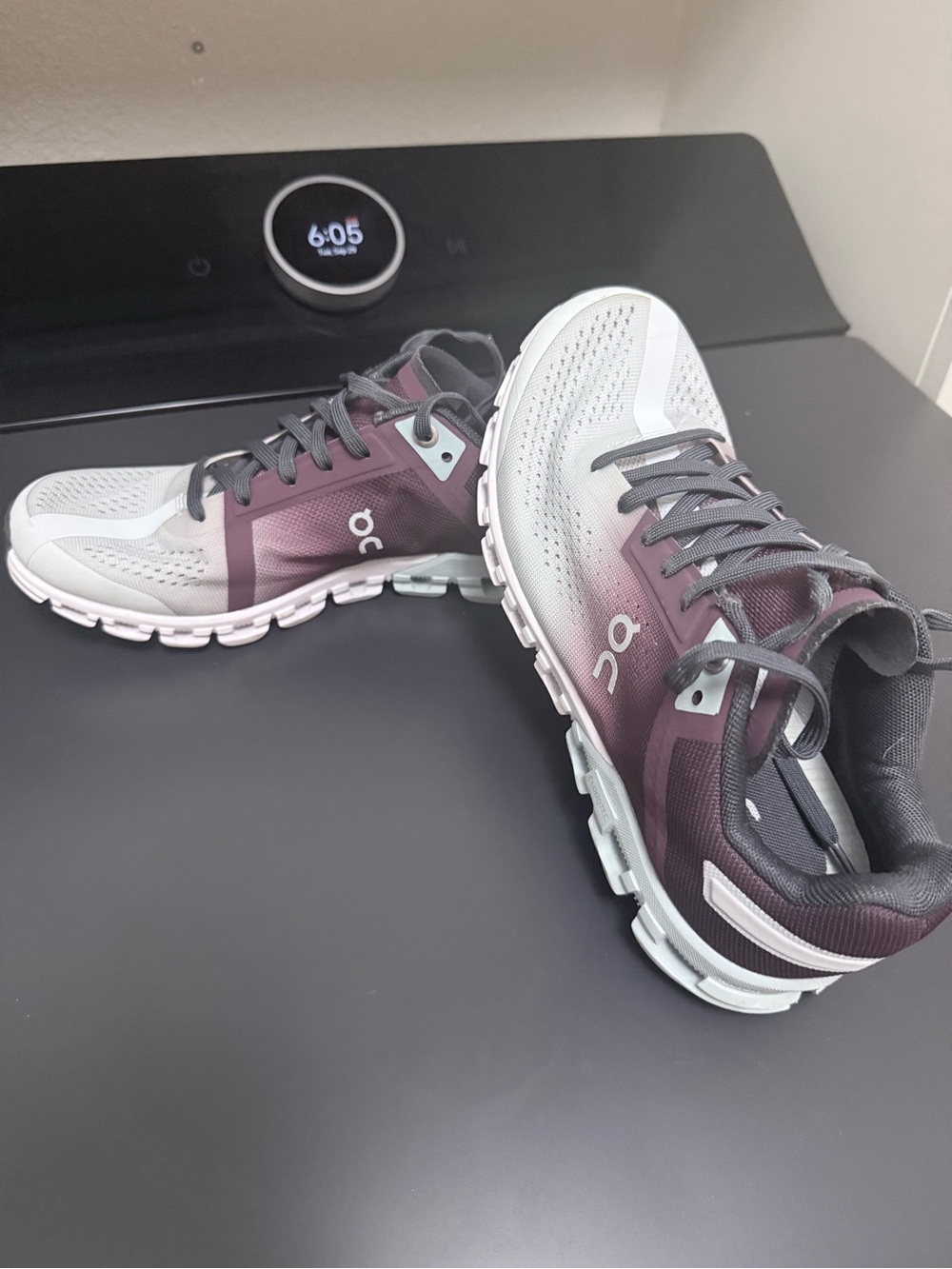 On Running Cloudflow 3.0 Women’s Size 7 Mulberry Mineral Running Shoes (337)